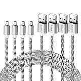 Micro USB Cable,SCHITEC 4 Pack 1FT 3FT 6FT 10FT High Charging Speed USB 2.0 A Male to Micro Nylon Braided Cords for Android Samsung Galaxy, Kindle Fire,Nexus,HTC, LG,Power Bank and More (4Pack)