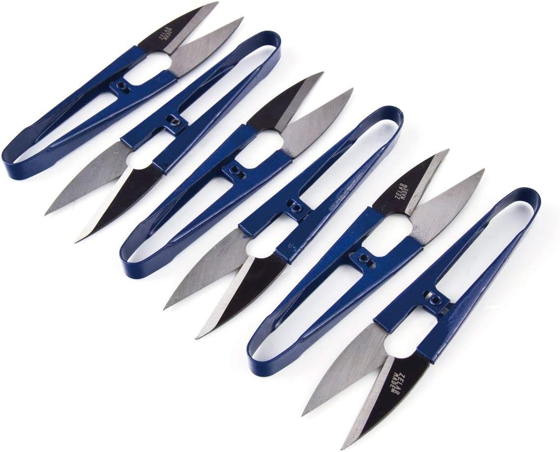 CIVPOWER ZELAR Made 6 x Bonsai Pruner Pruning Scissors,Bud & Leaf Trimme