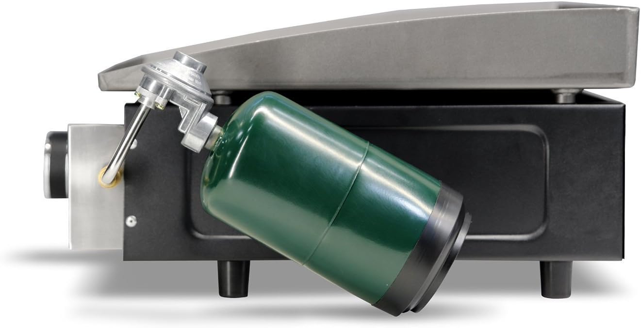 Blackstone Table Top Grill - 17 Inch Portable Gas Griddle - Propane Fueled - For Outdoor Cooking While Camping, Tailgating or Picnicking : Garden & Outdoor