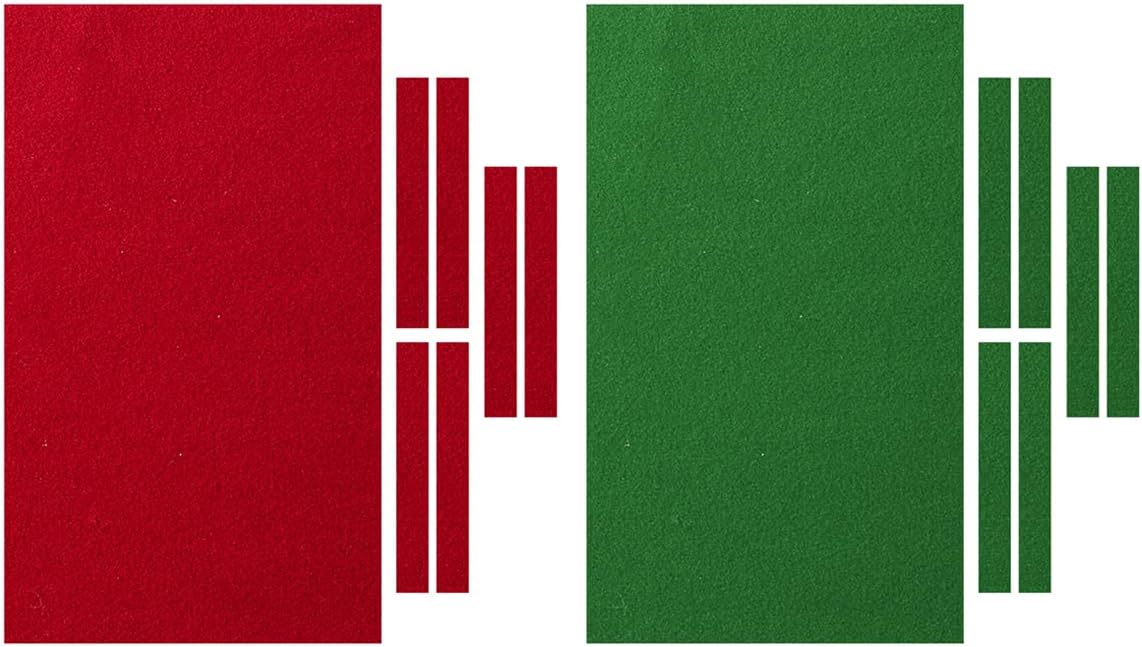 HAPYLYProfessional Billiard Pool Table Cloth 9 Foot Pool Table Felt 6 Felt Strips Accessories Billiard Snooker Cloth Felt