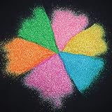 Baker Ross AR870 Bright Coloured Glitter Shakers 5 Pack 15g Tubes view 2