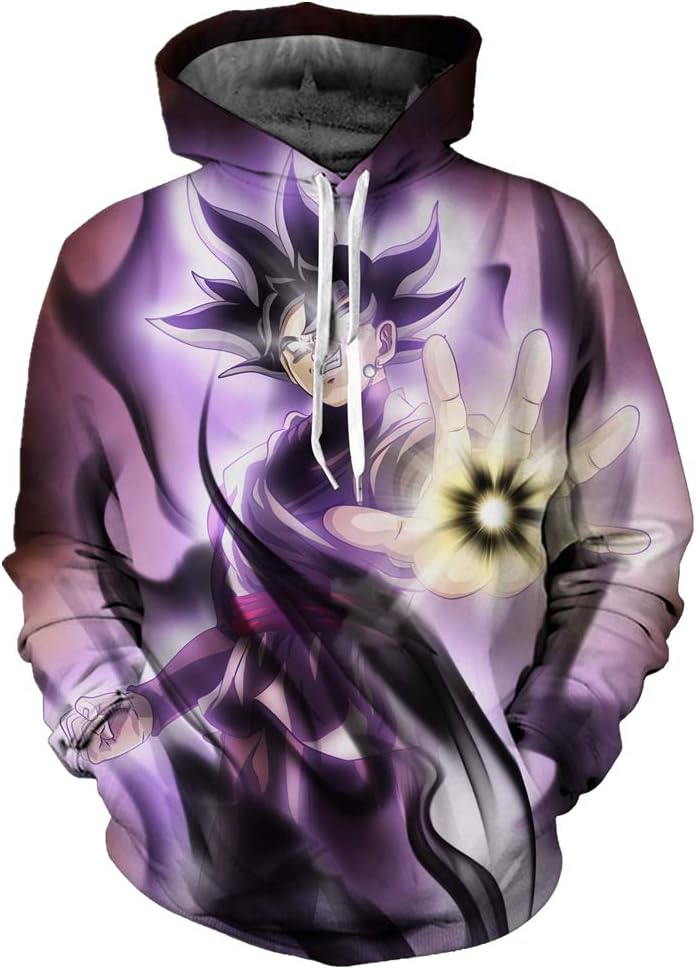 Dragon Ball Pullover Sweatshirts Son Goku Vegeta 3D Hoodies Outerwear Sweatshirt