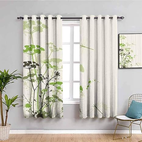 Country Decor Collection Verdunkelungsvorhang mit Libellen und