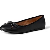 Amazon Essentials Girls' Bow Ballet Flats