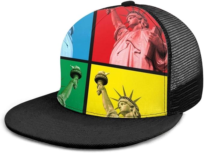 New York Statue of Liberty Picture Women Men Baseball Cap Adjustable