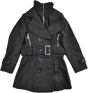girl wool pea coat