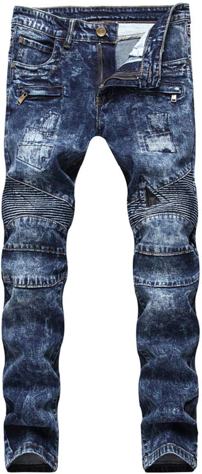 faded slim fit jeans