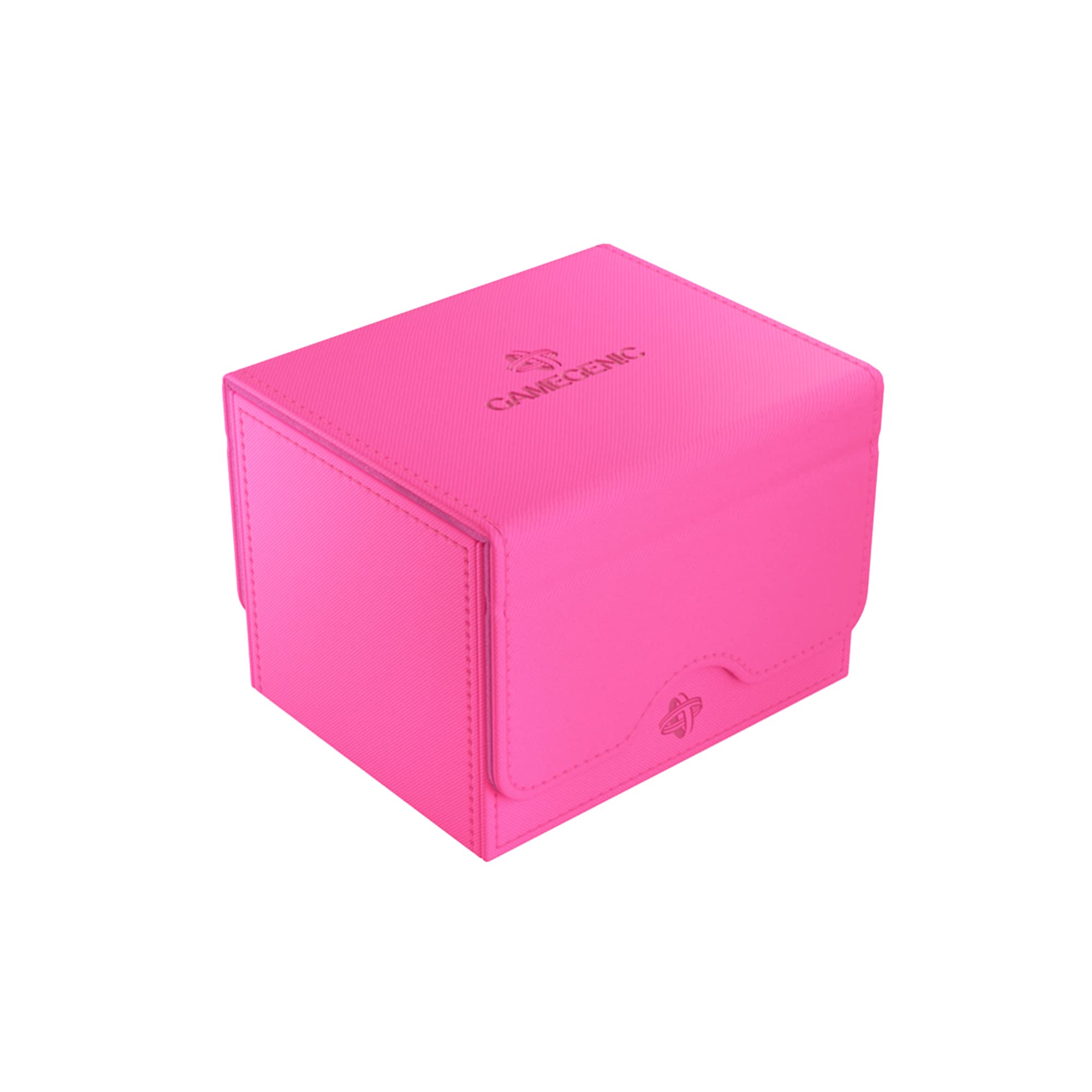GameGenic Deck Box – Sidekick XL Pink 100CT – Durable and Sturdy TCG, OCG, CCG Card Storage – Compatible with Pokemon, Yugioh, Commander, and MTG Magic: The Gathering Cards