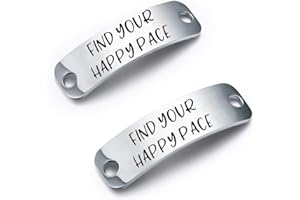 SEIRAA Shoe Lace Tag Running Jewelry Trainer Tag Sports Gift For Runner