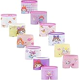 JekBriff Girls Underwear Pack of 12 Pants