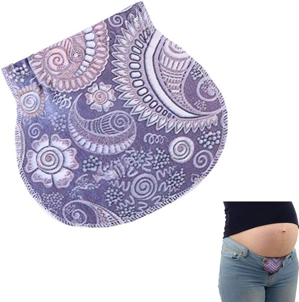 FOONEE Elastico in Vita per maternità Estensore per Cintura Regolabile  Cintura per Pantaloni in Gravidanza Adatto a Persone in Gravidanza/Obese  Blue Intimo urban-earth.co.uk