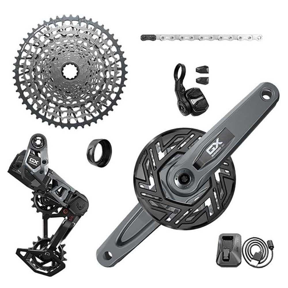 Grupo SRAM GX Eagle T-Type Ebike AXS-brazos de manivela ISIS de 160mm para Bosch, protector de anillo/Clip-On 36T, desviador, palanca de cambios,