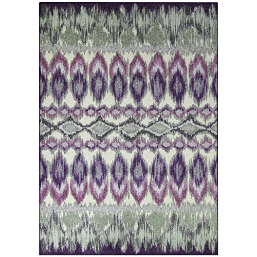 Funky Purple and Green Area Rugs Various Designs Featured