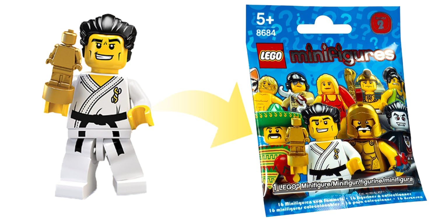 Lego Collectable Minifig.ure Series 2 - Karate Master (Sealed)