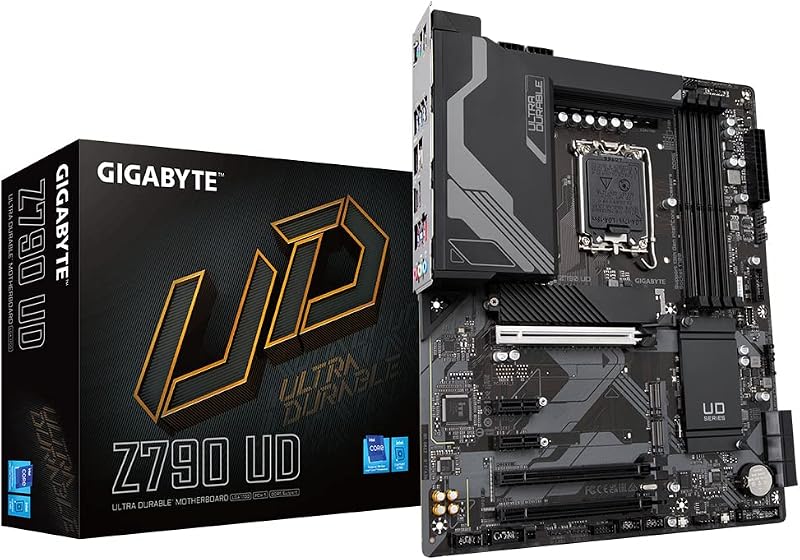 Gigabyte Z790 UD Motherboard LGA 1700 Intel 14th 13th 12th Gen DDR5 3x M.2