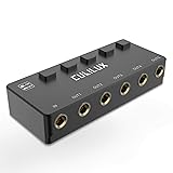 Cubilux 5-Way 6.35mm Stereo Audio Splitter with
