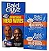 Bald Guyz Refreshing Head Wipes Fragrance Free, 16 Count (Pack of 2)