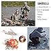 ECVILLA Paracord Bracelet, Survival Bracelet with Compass, Fire Starter, Emergency Knife & Whistle EDC Hiking Gear- Camping Gear