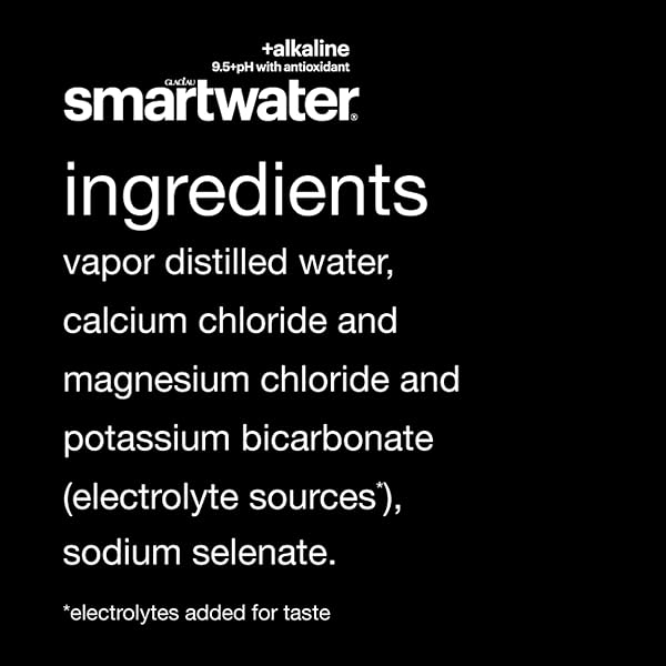 SMARTWATER ALKALINE WITH ANTIOXIDANT 1L