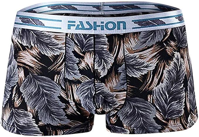 Sylar Calzoncillos de Hombre, Calzoncillos Seda Estampado Seda Hielo para Hombre Moda Cuatro Esquinas Transpirables Marea Sexy Ropa Interior Calzoncillos, Boxers For Leisure Portes Fitness Correr: Amazon.es: Ropa y accesorios