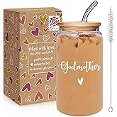 2026 Godmother Proposal Gift for Women, Godmother Gifts from Godchild, Pregnancy Announcement Gifts for God Mother, Godmom, Novelty Baptism Cup Gift for Thanksgiving Christmas Birthday from Godchild