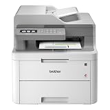 Brother MFC-L3710CW Compact Digital Color All-in-One Printer Providing Laser Printer Quality Results with Wireless, Amazon Dash Replenishment Ready