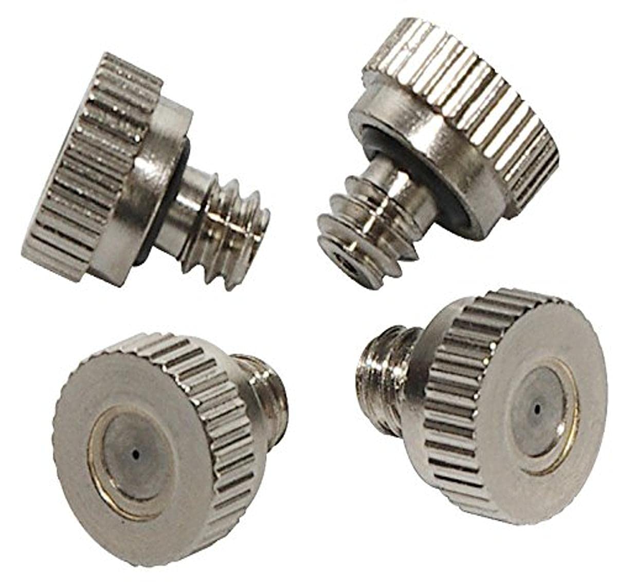 O'FRESH Set of 4 High-Performance Misting Nozzles - for O'Fresh Outdoor Misting Systems - Stainless Steel Quality for Durability - Outdoor misting