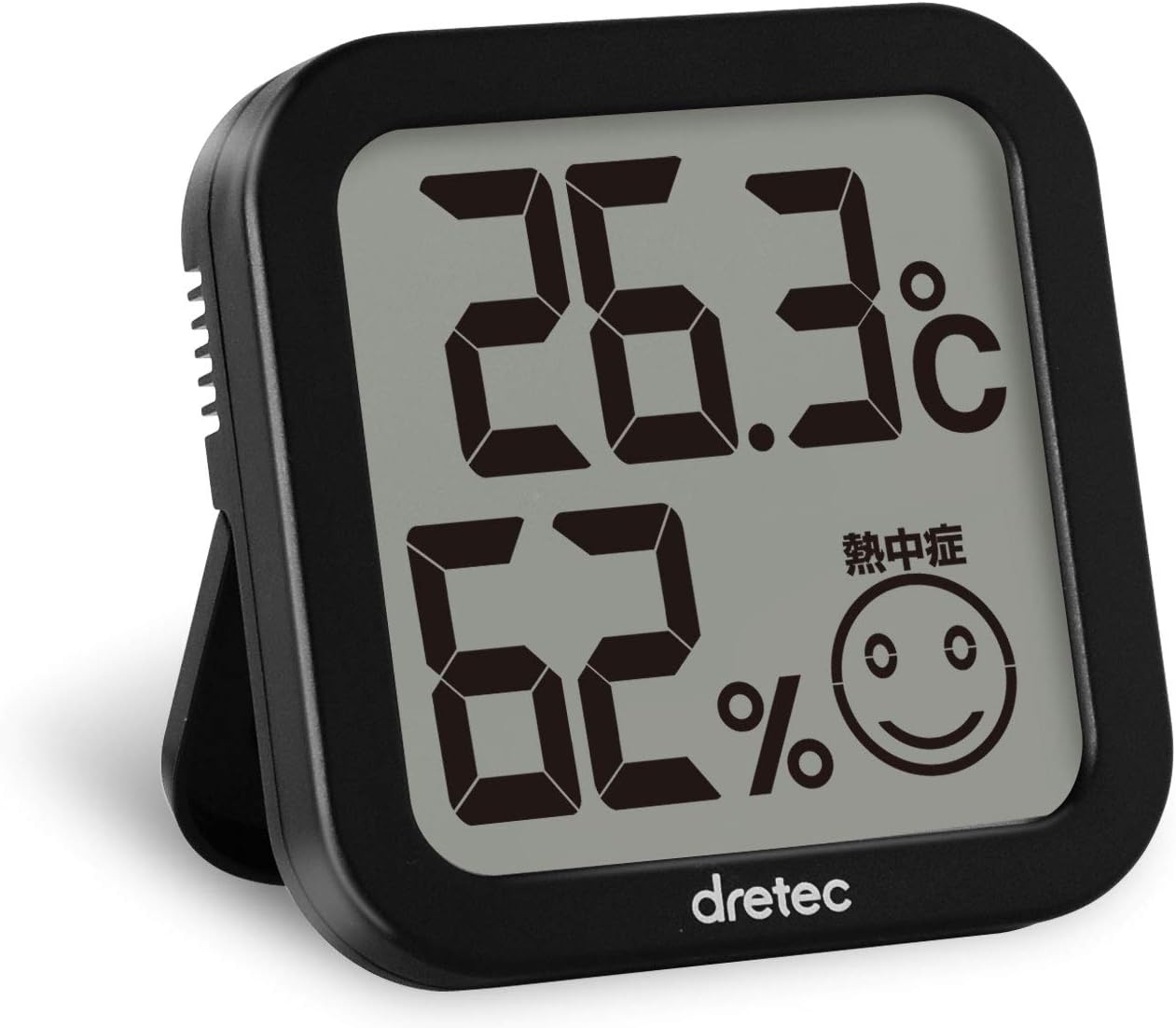 Amazon.co.jp Dretec O271BK Digital Thermometer Hygrometer Large