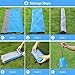 Merisny Beach Blanket, Sand Free Beach Mat Outdoor Picnic Blanket Water Resistant Compact Pocket Travel Blanket for Camping,Hiking and Music Festivals Vacation (78″x82″)thumb 3