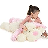 MaoGoLan Giant Stuffed Puppy Dog Big Plush Extra Large Stuffed Animals Soft Plush Dog Pillow for Girls Kids 31 inch
