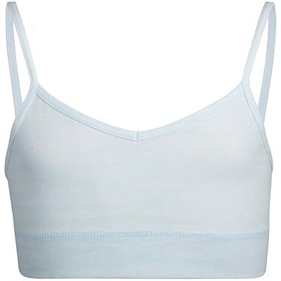 Buy Bebe Girls Training Bra Crop Cami Sports Bralette With Adjustable Straps 6 Pack Online In Vietnam B08t1t9xgw