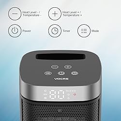 Small Portable Space Heater for Indoor Use - VOCRS
