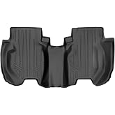 SMARTLINER All Weather Custom Fit 2nd Row Floor Mat Liner Set Compatible with 2015-2020 Honda Fit