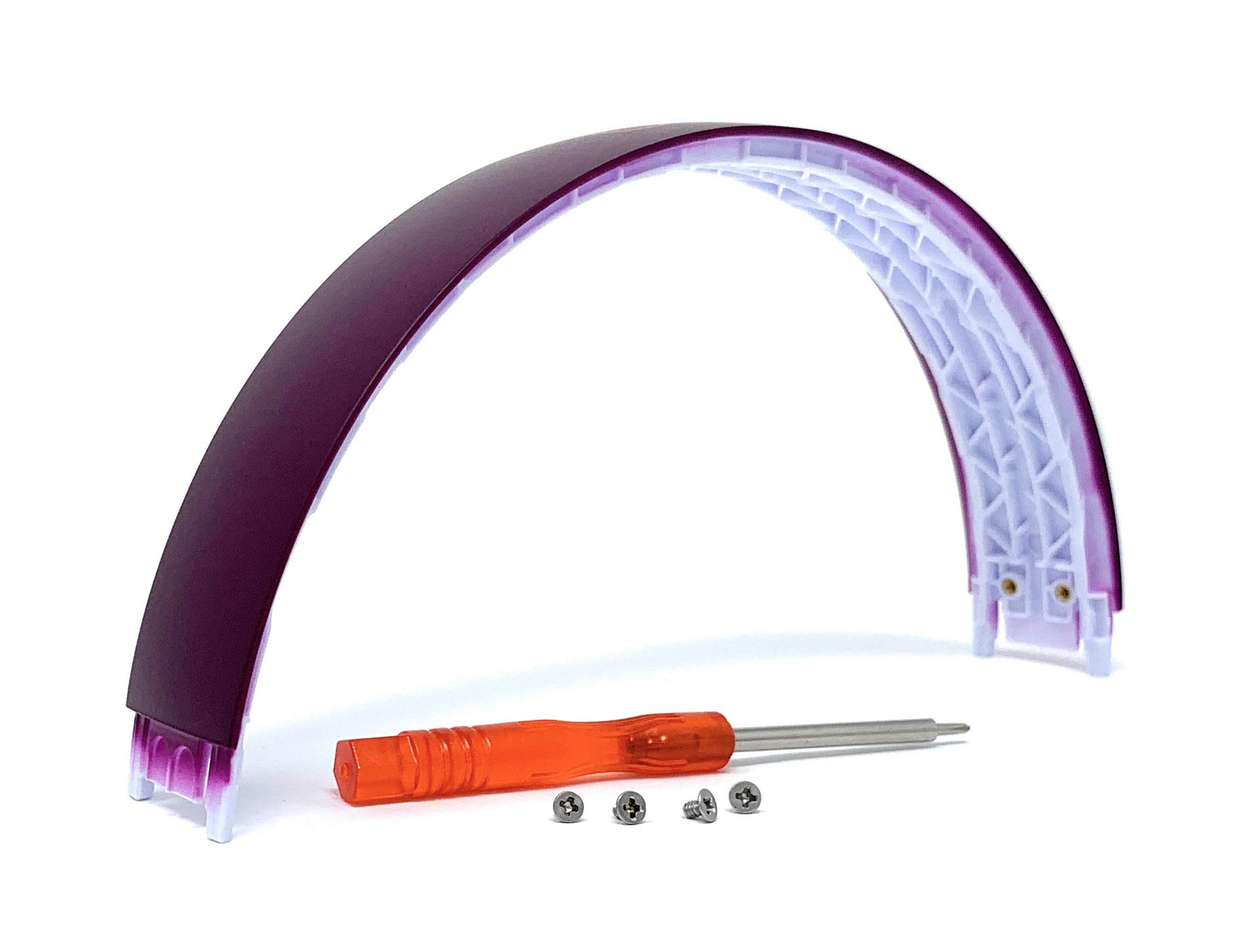 Replacement Top Headband Arch band for Beats Solo 3 Wireless and Solo 2 Headphones Solo3 (Pop Red)