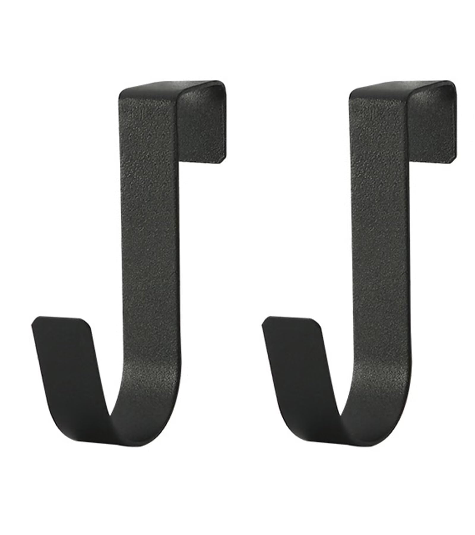 KAXIMON Over Door Hook, 2 Pack Door Hanger Without Nails for Bathroom Kitchen Office - Hangers Hooks Ideal for Bedroom, Bathroom, Wardrobe