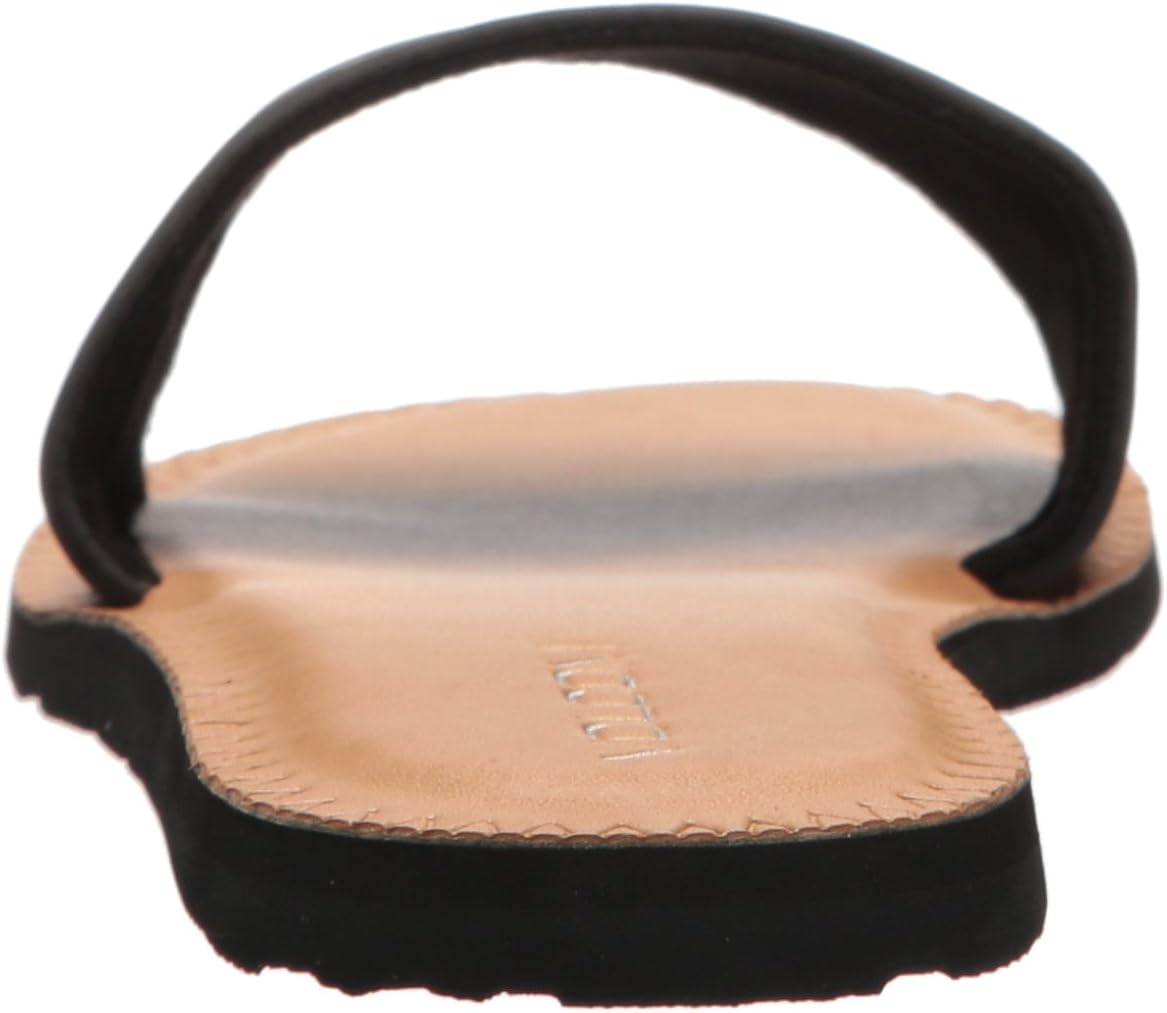  | Volcom Women's Simple Synthetic Leather Strap Slide Sandal | Slides