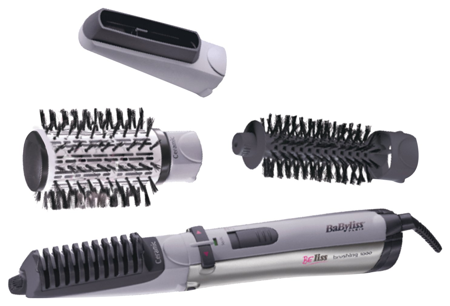 voir BaByliss 2735E Brosse Soufflante beliss brush 1000W ionic céramique sur Amazon
