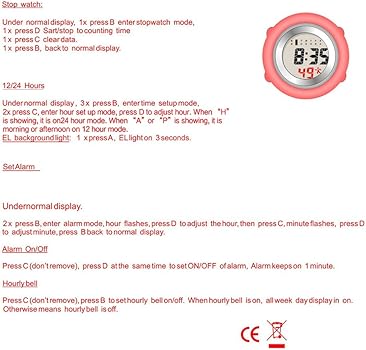 digital nurses fob watch