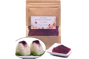 Mayca Moon Furikake Red shiso powder with Pickled plum, Red Perilla & Umeboshi Rice Seasoning