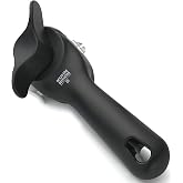 Kuhn Rikon Auto Safety LidLifter/Can Opener with Ring Pull, 8 x 2.5 x 2.75 inches, Black