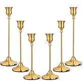 Candlestick Holders Gold Taper Candle Holders 3 pcs Candle Sticks Holders for Home Decor Table Centerpiece Wedding Housewarming Festival