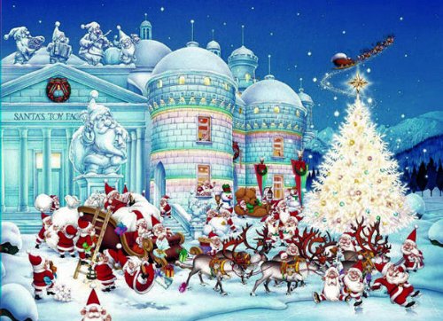 Toy Factory, 1000 Piece Puzzle