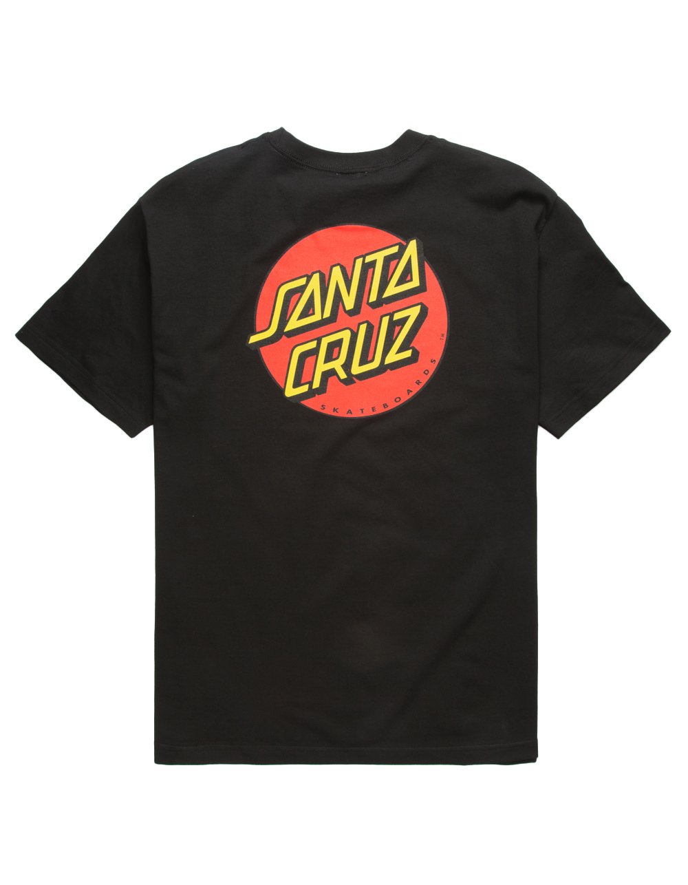 Santa Cruz Mens Classic Regular Short-Sleeve Shirt