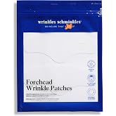 Wrinkles Schminkles Reusable Silicone Forehead Wrinkle Patches, Pack of 2 | Anti-aging Silicone forehead patches for overnight use that smooth fine lines, frown lines, deep wrinkles &amp; expression lines