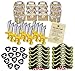 Well Pack Box Pirate Birthday Party Supplies Bundle with Coins