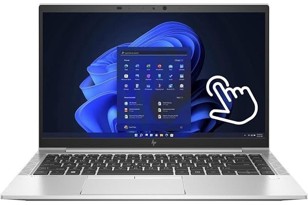 HP Elitebook 840 G8 Business Laptop, 14" 1920 x 1080 FHD Touch, Intel Core i5-1135G7 2.4GHz up to 4.2GHz, 16GB RAM, 256GB M.2 SSD, Windows 11 Pro (Renewed)