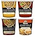 Dr. McDougall's Asian Noodle Cups 4 Flavor Variety Bundle, 1 Ea: Thai Peanut, Hot & Spicy, Spicy Kung Pao, and Teriyaki, 1-2 oz.