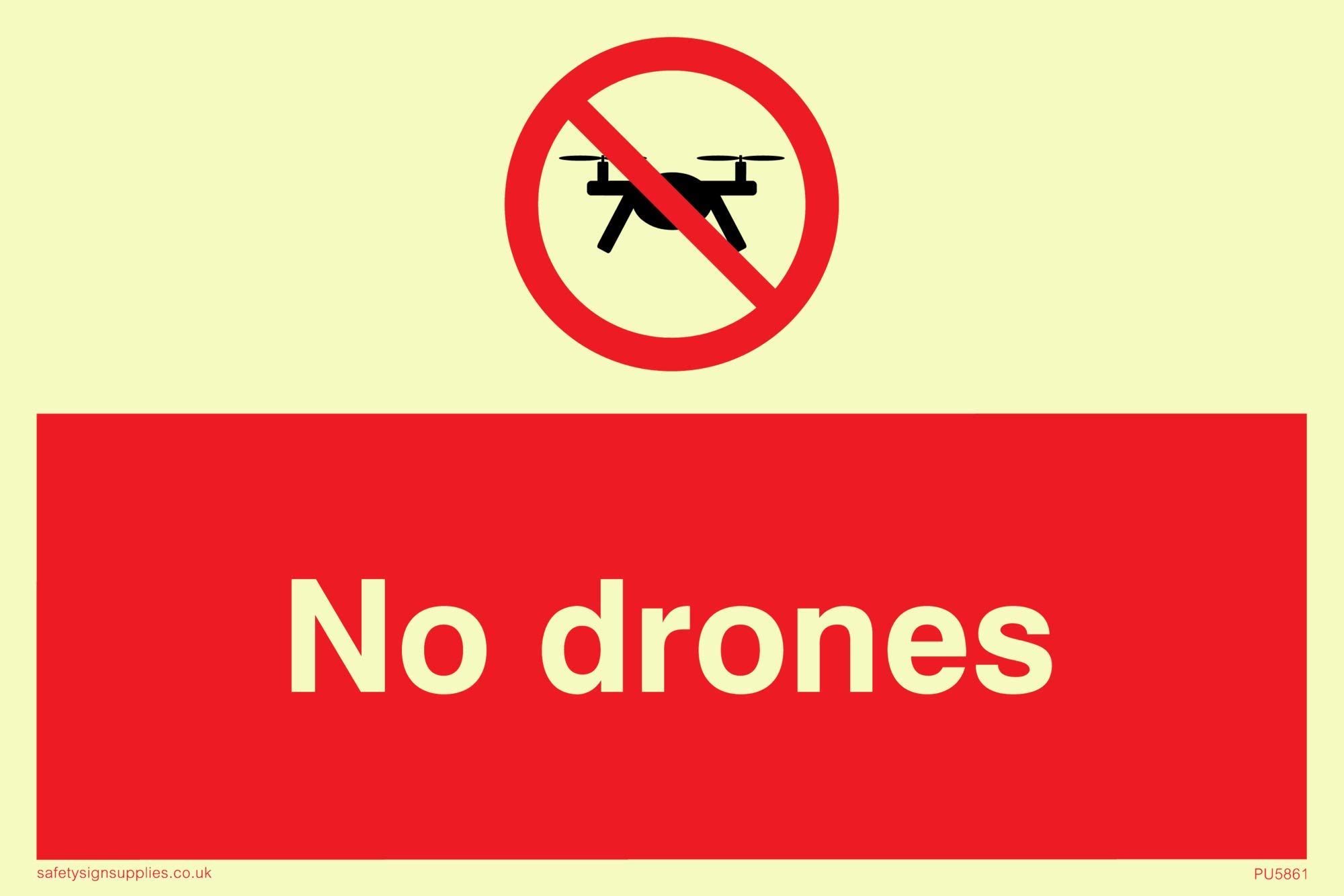 No drones