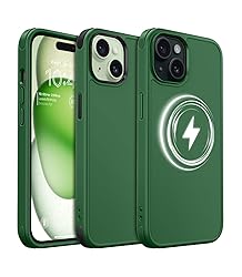 Mobnano for iPhone 15 Case Compatible with MagSafe
