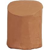 Deouss 5 lbs Low Fire Pottery Clay for Sculpting, Beginners, and Advance- Terra Cotta, Cone 06. Earthware Potters Throwing Clay. Ideal for Wheel Throwing, Hand Building, Firing and More